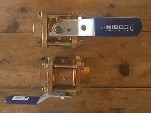 Nibco S-595/590-Y 600 CWP Kugelhahn 1" Schweißlot UPC 039923686473 - Bild 1 von 7