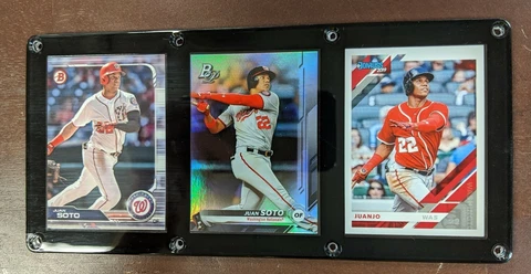 JUAN SOTO 3 CARD PLAQUE WASHINGTON NATIONALS Cover