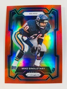 2023 Panini Prizm Mike Singletary RETAIL RED /7 ??? SSP Prizm #54 Chicago Bears - Picture 1 of 2