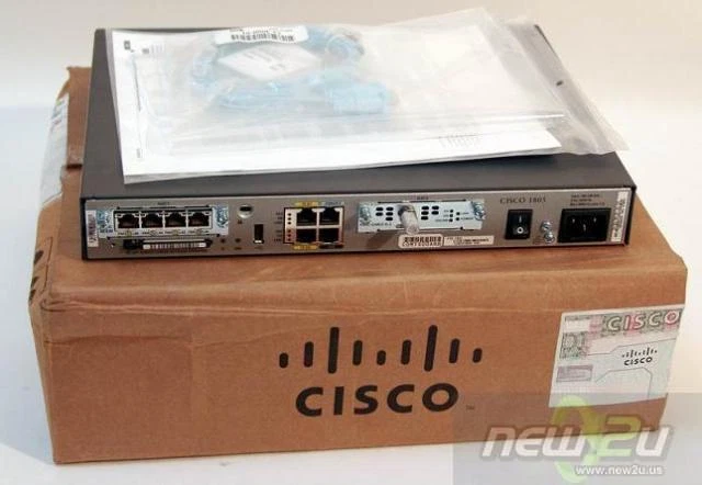 Cisco1805-D Cisco 1805-D Fixed Service Router HWIC-4ESW HWIC-CABLE-D-2 New - Image 1 of 1