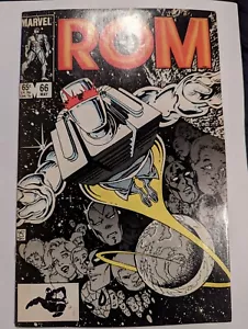 Rom #66 Marvel Comics (1985)  1st Print ~ description below 👇 - Picture 1 of 11