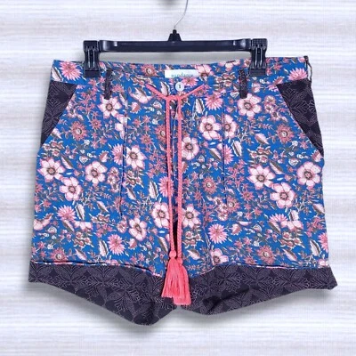Sundance Linen Floral Kalini Shorts Size S - Image 1 of 4