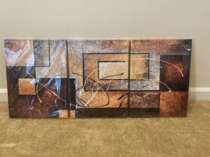 Pinturas de arte de pared en lienzo de 3 piezas sobre lienzo - decoración Phoenix - Imagen 1 de 10