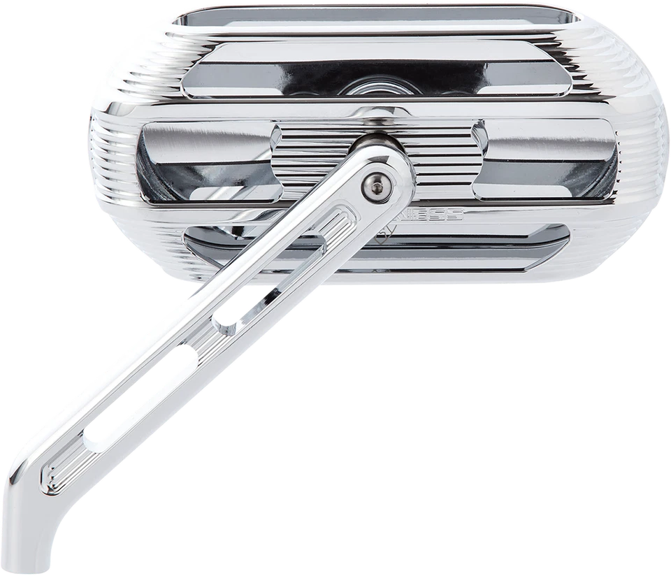 Arlen Ness Left Chrome Caged Series Sidekick Mirror Harley Touring Softail XL - Image 1 of 1