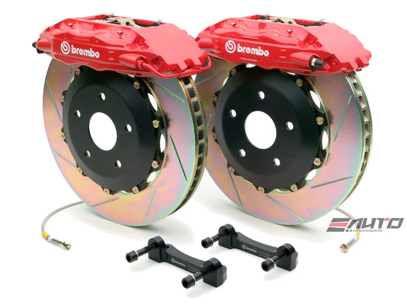Brembo Front GT Brake 4pot Caliper Red 355x32 Slot Disc for G35 350Z Fairlady - Image 1 of 1