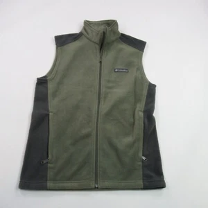 Columbia Vest Mens Small Full Zip Sleeveless Outdoor Lightweight Fleece - Picture 1 of 8