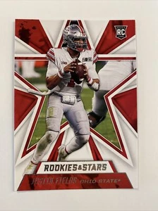 Justin Fields RC 2021 Rookies & Stars Draft Picks Ohio State/Bears Rookie Card - Picture 1 of 6