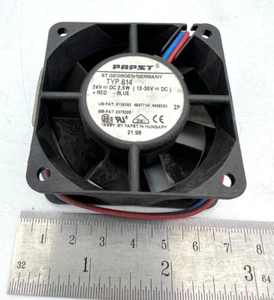 NUEVO STOCK ANTIGUO PAPST TIPO 614 Ventilador de refrigeración axial 24VDC 2,5 W 2 cables TIPO 614 ALEMANIA - Imagen 1 de 4