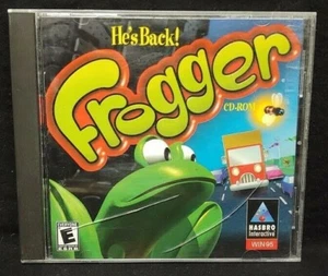 Frogger Classic Arcade Game ! - PC Game CD ROM Disc, Case Mint Disc, Manual - Picture 1 of 2