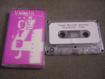 RARE PROMO Virgin Salesbook CASSETTE TAPE Lenny Kravitz VOICEOVER + Terrell trx - Image 1 of 2