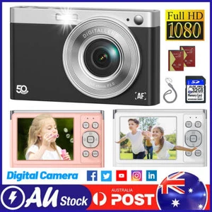 Compact Digital Camera with 32G Card, 50MP 1080P Digital Camera Cheap 16x Zoom - Picture 1 of 22