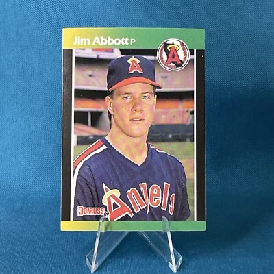 1989 Donruss Baseball's Best #171 Jim Abbott California Angels - Image 1 of 2
