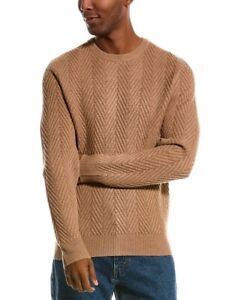 Kier + J Herringbone Wool & Cashmere-Blend Sweater Men's