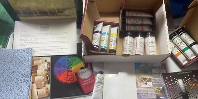 Gamblin Oil Painting System ACCENTS ON LANDSCAPE NEW Complete Kit DVD Paint ++ - Image 1 of 4