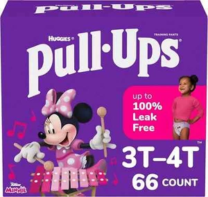 Pull-Ups Girls' Learning Designs Training Pants Econ+ Pack - Size 3T-4T - - Picture 1 of 1