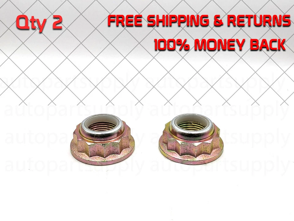 Axle Nut for 1999-2006 VOLKSWAGEN GOLF FRONT  | M20 X 1.5 Qty 2 - Изображение 1 из 1
