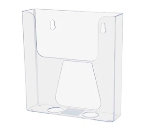 6"W Bifold Brochure Booklet Holder Wall or Countertop Literature Display - Picture 1 of 5