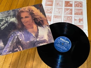 DALIDA / Dédié A Toi / Monday Tuesd / RARE GREEK PRESSED LP + rare promo sheet - Picture 1 of 6