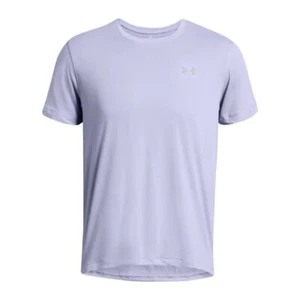 Men's Under Armour UA Launch T-Shirt in Purple - Picture 1 of 2
