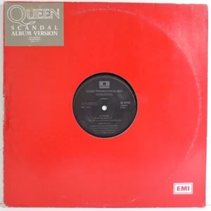 QUEEN SCANDAL 33 / 45 RPM RARE BRAZIL 1989 PROMO 12" LP PARLOPHONE 9951 170 - Picture 1 of 5