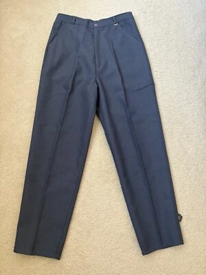 Vintage Unbranded Women’s Blue Trousers, Sz 27 - Image 1 of 4