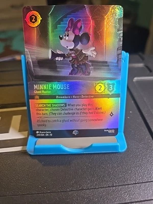 Minnie Mouse - Ghost Hunter EPIC Disney Lorcana Whispers In The Well 220/204 - Image 1 of 2