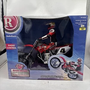 Vintage Radio Shack RC Dirt Bike Honda CR250R motorcycle Only 60-4353 Carmichael - Picture 1 of 6