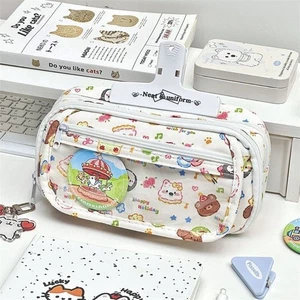 Puppy Park Pencil Case Flip Cosmetic Bag New Stationery Bag Students - Picture 1 of 7