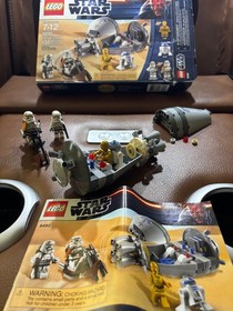 9490 Droid Escape Lego Star Wars Minifigures R2D2 C-3PO Sandtroopers EUC READ