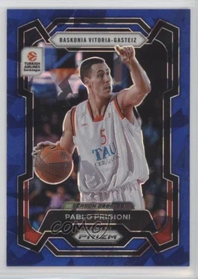 2023 Panini Prizm Turkish Airlines EuroLeague Blue Ice /125 Pablo Prigioni #134 - Image 1 of 2