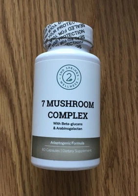 BB 2026-10 - 2nd Springs Wellness 7 Complejo de Setas 60 Cápsulas (Sellado) Foto 1 de 4