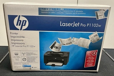 HP LaserJet Pro P1102w Wireless Laser Printer -- NEW--OPEN BOX - Image 1 of 4