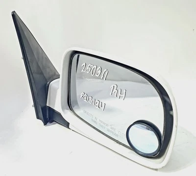 2010 2011 2012 Hyundai Santa FE OEM Right Side View Mirror White Heated  - Image 1 of 4