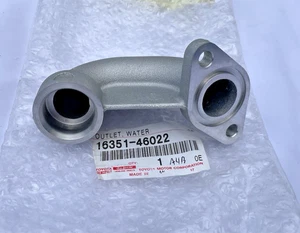 Lexus Water By-Pass Outlet GS300 IS300 3.0L 6 Cyl Genuine New 16351-46022 - Picture 1 of 5