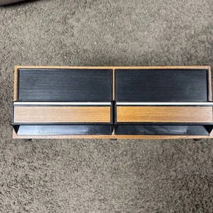 Vintage VHS Tape Storage Drawer Holds 24 VHS Tapes Wood Look - Picture 1 of 7