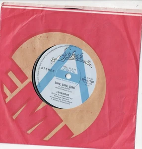 LOVEBIRDS Sing Sing Sing AUSSIE A PROMO 7" VINYL 70s POP Lally Stott - Picture 1 of 1