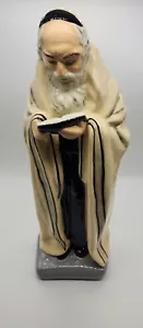 Vintage 1980 13,5" Rabbi liest Tora Statue - 13 Zoll - Bild 1 von 2