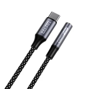 USB Type C to 3.5mm AUX Audio Headphone Jack Cable Adapter For iphone 16/15Pro u - Picture 1 of 5