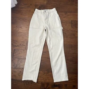 Abercrombie and Fitch 28 The 90s Straight Ultra High Rise Jeans Stone *flaw - Picture 1 of 4