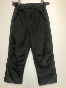London Fog Youth S (8) Ski Pants Black Snow Pockets Adjustable  - Picture 1 of 8