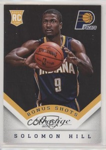 2013-14 Panini Prestige Silver Bonus Shots Solomon Hill #183 Rookie RC