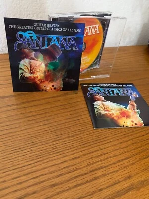 Santana Guitar Heaven 2010 Deluxe Edition CD/DVD Lenticular 3D Cover Foto 1 de 4