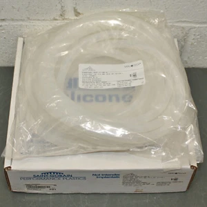 Sani-Tech Platinum Cured Silicone Tubing, 1/8" x 1/2" x 25ft, Bulk Hose - Picture 1 of 9
