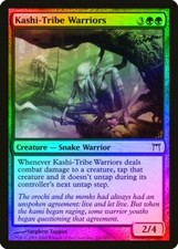 Kashi-Tribe Warriors FOIL Champions of Kamigawa NM Green Common CARD ABUGames