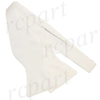 New in box Vesuvio Napoli men's self tie bow tie 100% silk formal white - Image 1 of 2