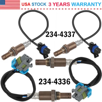 Sensor de oxígeno superior + inferior 4 piezas para Chevrolet Silverado 1500 GMC Sierra 1500 2006 Foto 1 de 4