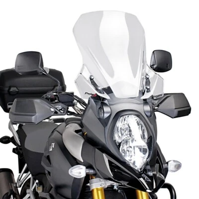 Bulle Touring pour Suzuki V-Strom 1000 / XT 14-19 clair Puig - Photo 1/2