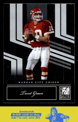 2007 Donruss Elite Trent Green    #51 Kansas City Chiefs - Image 1 of 2