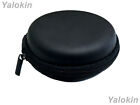 Black Protective EVA Leather Hard Carrying Case for USB Cables Chargers Drives