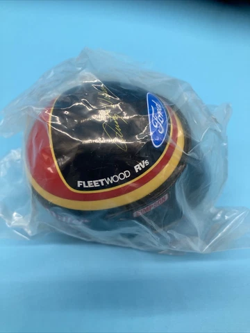 Rusty Wallace Miniature Helmet With Box New Cover